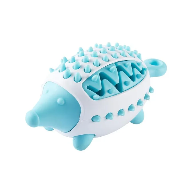 Dog Treat Interactive Chew Toy For Puppies Food Leaking Design Teeth Grinding Cleaning Engaging Plaything For Dogs Encourages Healthy Eating And We... Blue - Shop at LoveMi