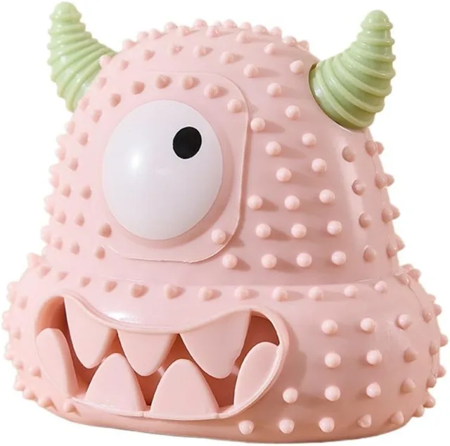 Dog Toy Interactive Game Toy The New Pet Toy Little Monster Series Vocal Dog Toys Are Bite resistant And Easy To Clean Pink - Shop at LoveMi