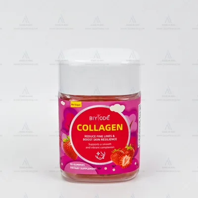 Multivitamin Supplement Skin Hair Nails Health Collagen Strawberry Flavor Gummies Customized - Shop at LoveMi