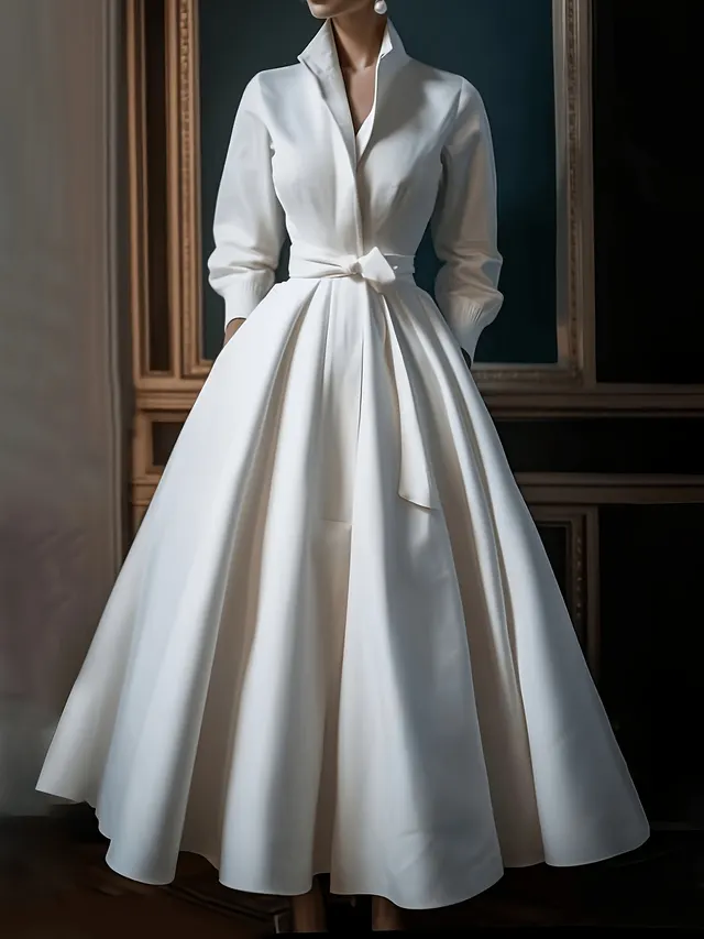 Elegant & Stylish Evening Dress Graceful Formal Gown For Banquets White - Shop at LoveMi