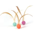 3 Pieces Of Solidcolor Balls