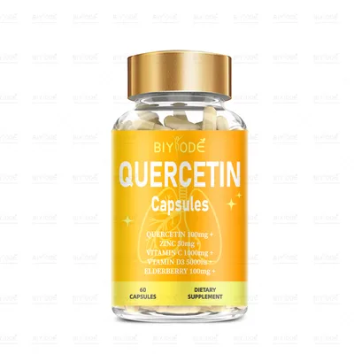 BIYODE Quercetin Capsules With Zinc & Vitamin D Premium Herbal Supplement Formula Original - Shop at LoveMi