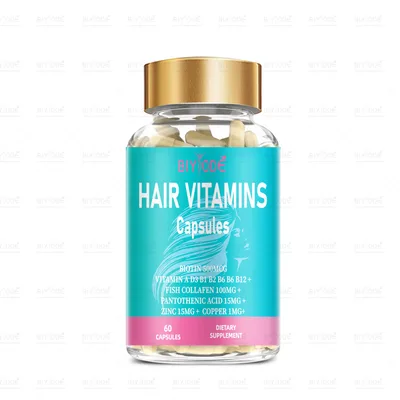 Hair Skin And Nail Vitamins Beauty Supplement Capsules Customized - Shop at LoveMi