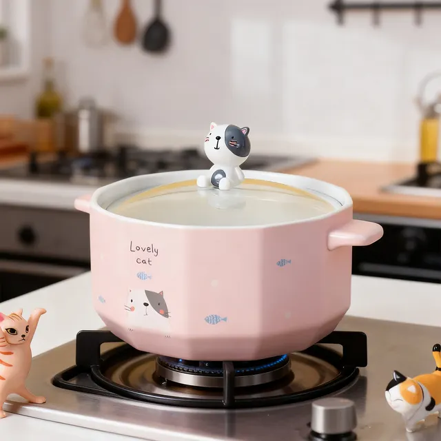 Cartoon Cat Noodles Bowl 850M Cat - Shop at LoveMi
