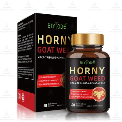 Herbal Horny Goat Weed Capsules New Design Custom Available Customized - Shop at LoveMi