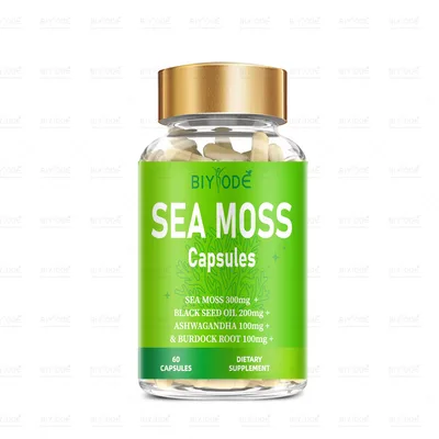Ready Stock Sea Moss Supplement Capsules Factory Seamoss Capsules Customized - Shop at LoveMi