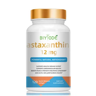 Astaxanthin Softgel Capsules Natural Dietary Supplement 5mg 10mg 25mg Available - Original