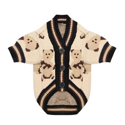 Dog Sweaters Are Cute Bear Pattern Dog Clothes For Puppies, Warm Dog Coats For Winter, Chihuahua Dog Clothing, And Lightweight Sweaters For Pet Cat... Beige - Shop at LoveMi