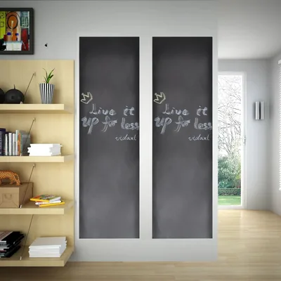 Wall Stickers Chalkboard 0.45x2 m 2 Rolls with 0.6 X 3 M - Shop at LoveMi