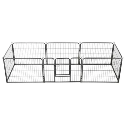 Dog Playpen 8 Panels 60 X 80 Cm - Shop at LoveMi