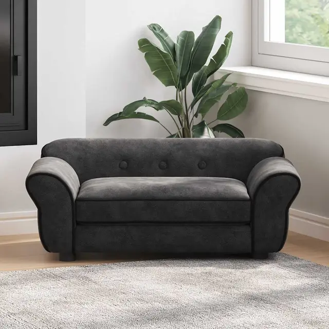 Dog Sofa 72x Plush Dog Sofa 72x Plush Black - Shop at LoveMi