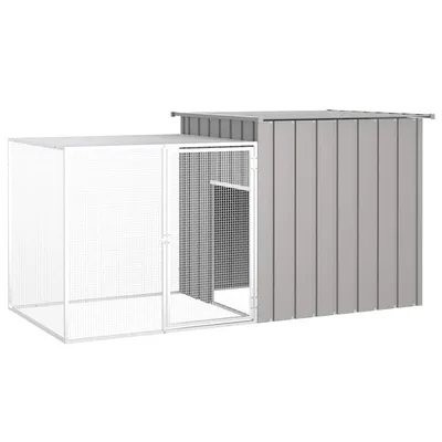 Chicken Cage Anthracite 200x Galvanized Chicken Cage 200x Gray - Shop at LoveMi