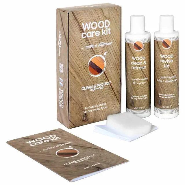 Garden Furniture Cleaner for Rattan and Textilene 2x250 ml Wood Care Set - Shop at LoveMi