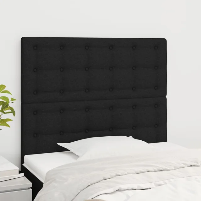 Headboards . 80x5x78/88 cm Headboards Black - Shop at LoveMi