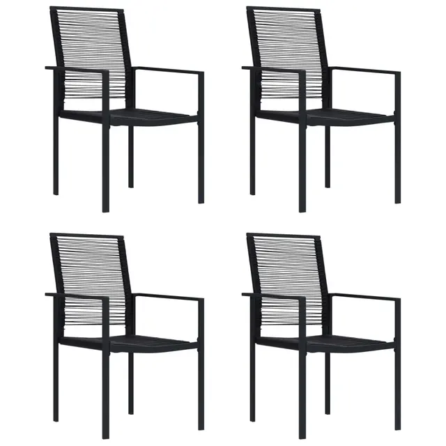 Garden Chairs . PVC Rattan Garden Chairs 4 - Shop at LoveMi