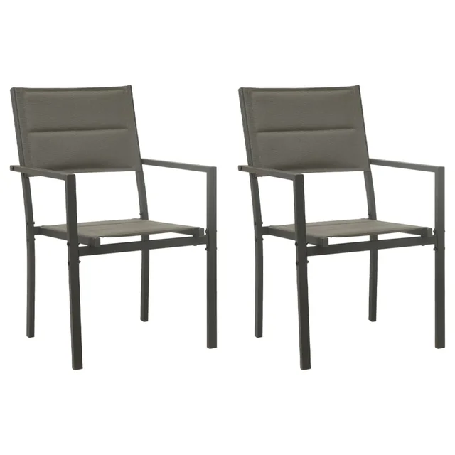 Garden Chairs, , Textilene and Anthracite Default - Shop at LoveMi