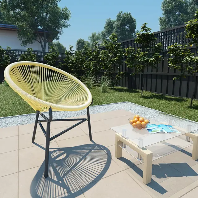 Acapulco Garden Chair Poly Rattan Beige - Shop at LoveMi