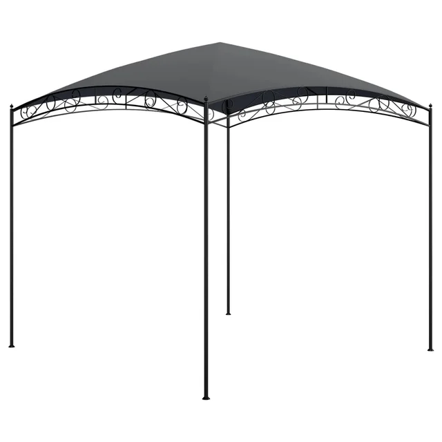 Gazebo 3x3x2.65 m Cream 180 g/m² Anthracite - Shop at LoveMi