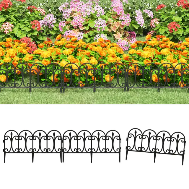 lawn edging 10 m PP Black - Shop at LoveMi