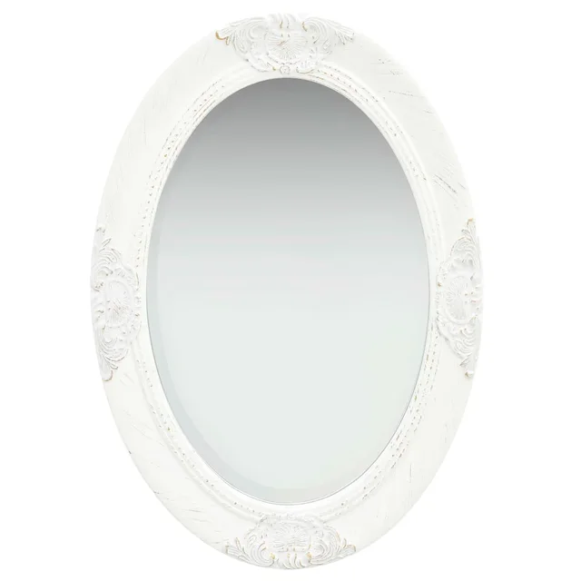 Baroque style wall mirror White - Shop at LoveMi