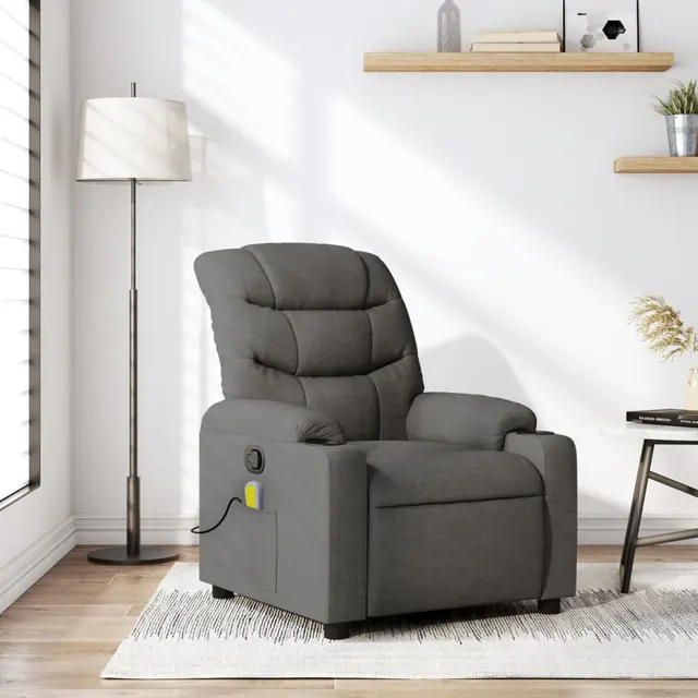 massage relaxation chair, light gray massage relaxation chair Dark Grey - Shop at LoveMi