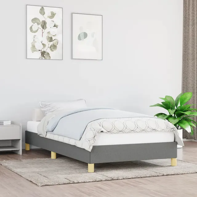 bed frame without mattress bed frame without mattress Dark Grey - Shop at LoveMi