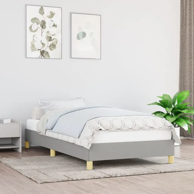 bed frame without mattress bed frame without mattress Light Grey - Shop at LoveMi