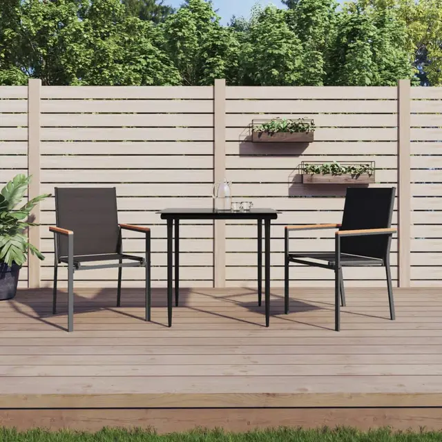 garden chairs, , 55x61 cm, Textilene and Default - Shop at LoveMi