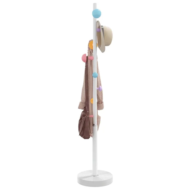 Coat Rack 172 cm Powder Coated Iron White - Shop at LoveMi