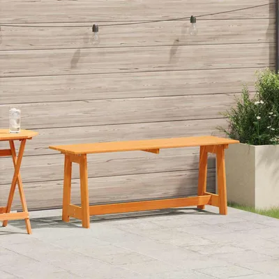 Garden Bench 119 x Solid Pine Wood Garden Bench Acacia - Shop at LoveMi