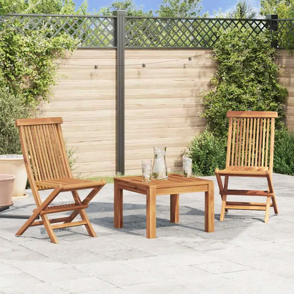 Folding Garden Chairs, , Solid Teak Wood