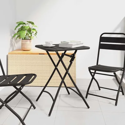 Garden Table Anthracite 55 x Powder Coated Anthracite - Shop at LoveMi