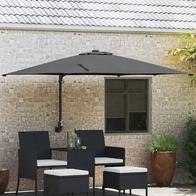 garden parasol and 248.247, garden parasol Anthracite - Shop at LoveMi