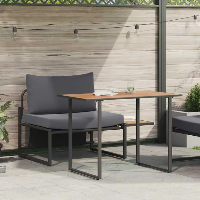 Garden Dining Set Anthracite Garden Anthracite - Shop at LoveMi