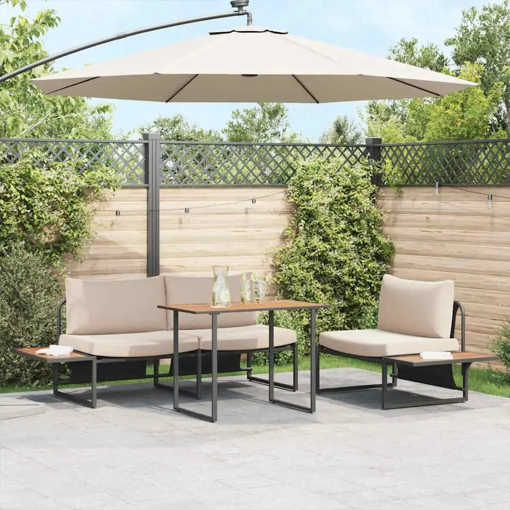 garden table and DPC - Brown