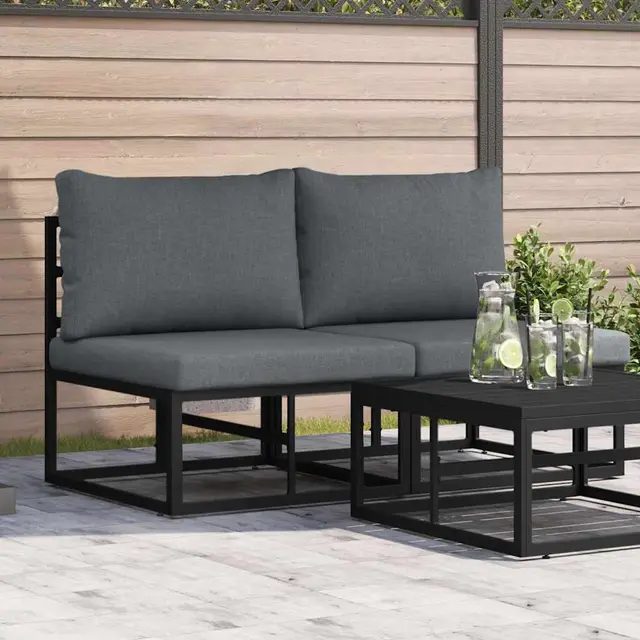 garden furniture with cushions garden furniture 2X Middle Sofa - Shop at LoveMi
