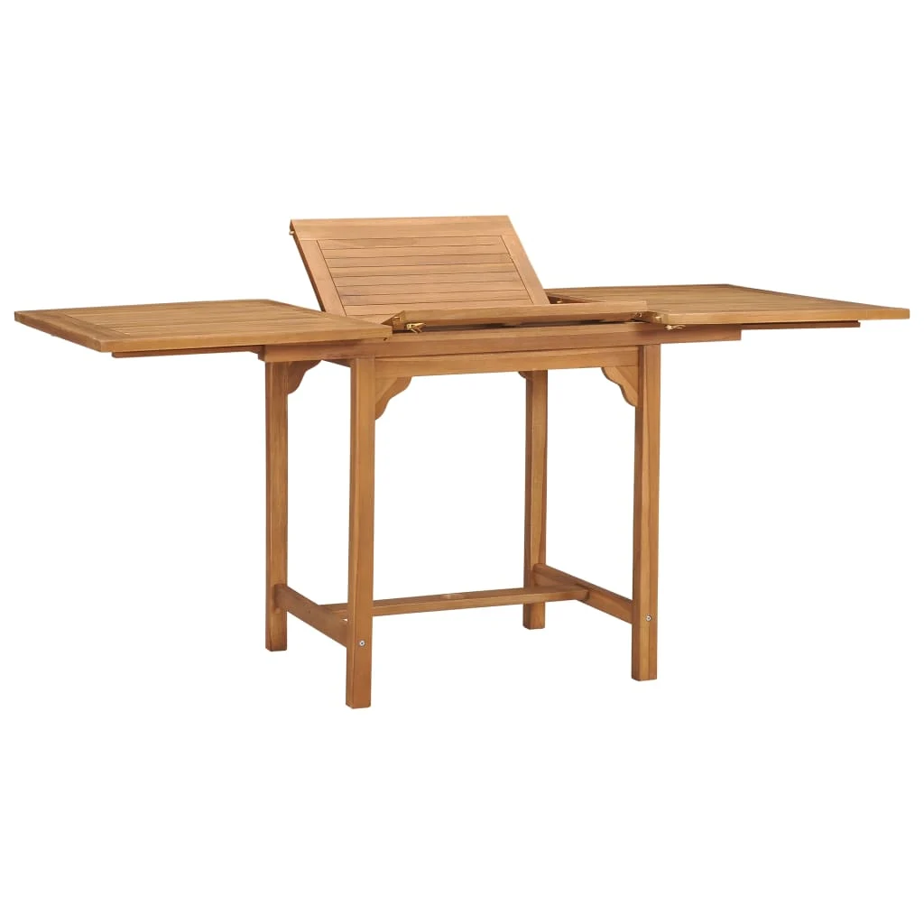 Extendable Garden Table (110-160) x Solid Teak Wood - Rectangular