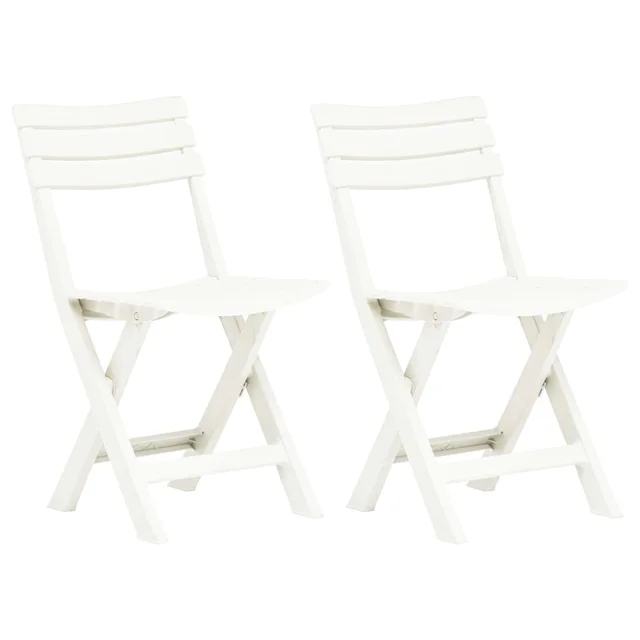 Folding Garden Chairs White - Shop at LoveMi