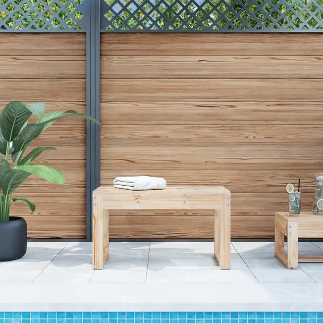 Garden Bench 80x Solid Pine Wood Garden Bench 110x Natural Pine - Shop at LoveMi