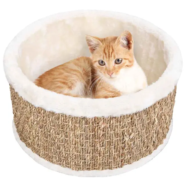 Cat Basket Round 36 cm Seagrass - Shop at LoveMi