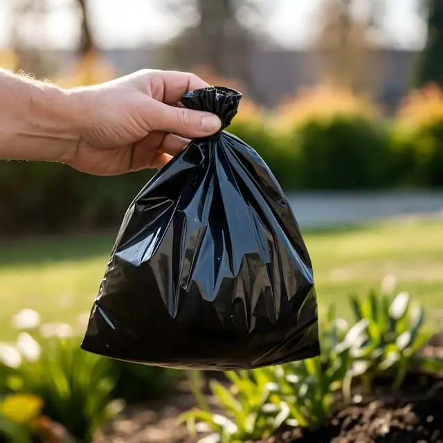 Dog Poop Bags . Black 30x20 cm PE Default - Shop at LoveMi