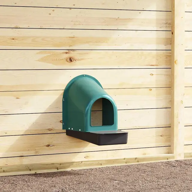 Chicken Nesting Boxes, ., Wall Mounted, Dark Green, Plastic Default - Shop at LoveMi
