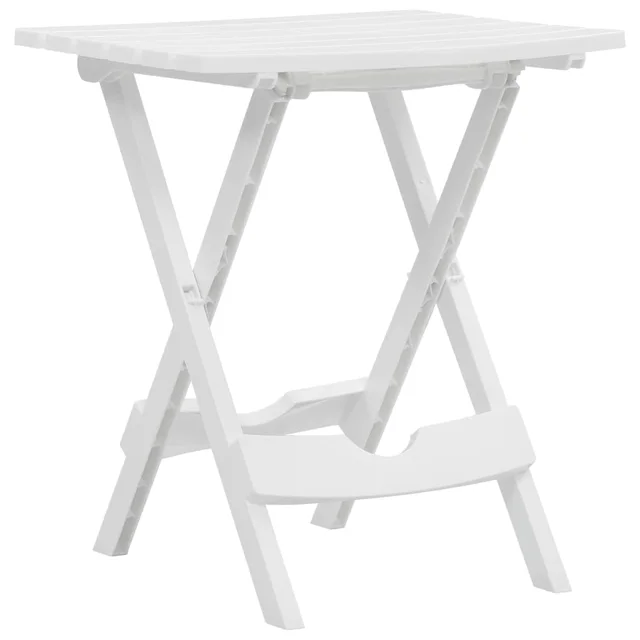 Folding Garden Table 44.5x38.5x50 cm White Default - Shop at LoveMi