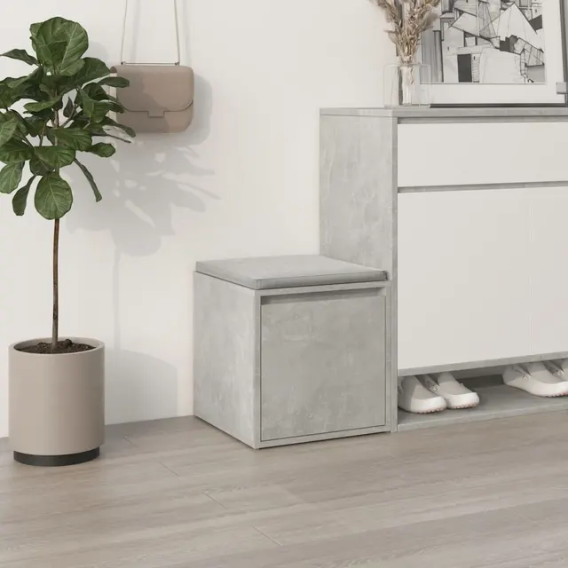 Drawer Box Concrete Grey 40.Wood based material Drawer Box Sonoma Black - Shop at LoveMi