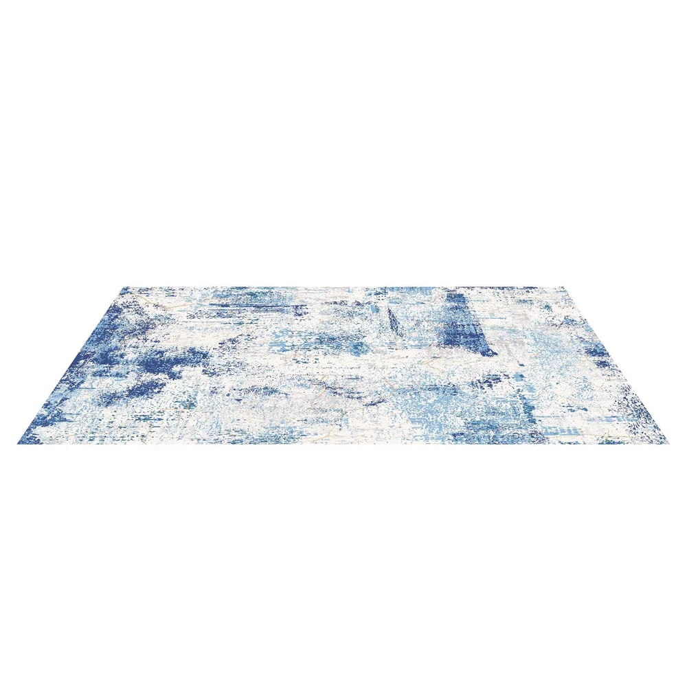 Area Rug, 7 Ft Large Washable Rug, Non-Slip And Tear-Resistant Soft Carpet, Pet Friendly Modern Area Rugs, Indoor Mat For Bedroom, Office, Living R...