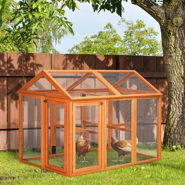 55" Chicken Coop Add on Expansion Orange - Shop at LoveMi