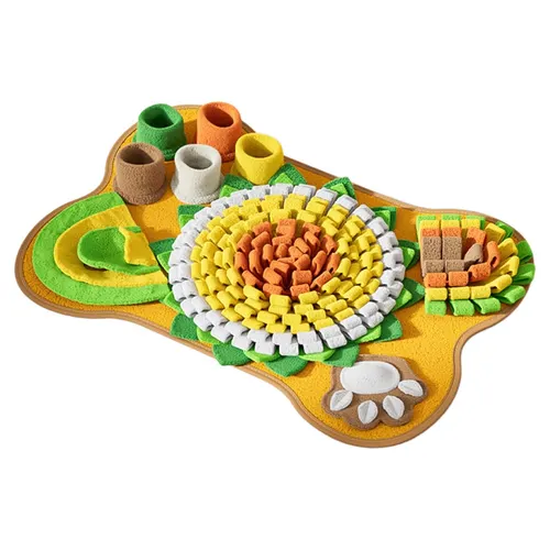 Little Dog Intelligence, Vocal Relief, Food Hiding, Missed Food Toy, Energy Consumption, Self entertainment Tool, Sniffing Pad, Food Hiding Toy Bone - Shop at LoveMi