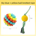 Blue And Yellow Balls