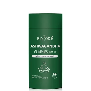 Herbal Supplement Ashwagandha Gummies Custom Label - Customized