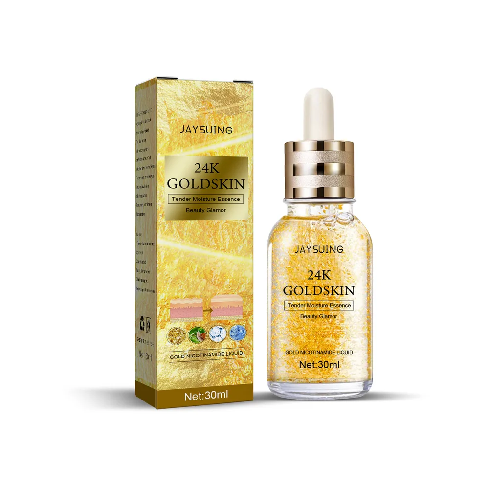 Jaysuing 24K Gold Collagen Lifting Serum, Tightens Brightens Moisturizes Skin And Reduces Wrinkles Serum 30Ml - Shop at LoveMi